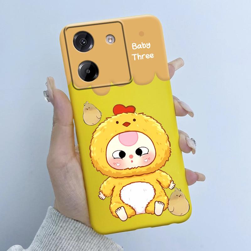 Чехол для телефона Xiaomi Poco M7 Pro 5G, модный дизайн 'Цветочная девушка', мягкий силикон TPU, задняя крышка для Poco M 7 Pro M7Pro 5g