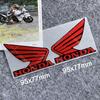 AAADK1 3D Car Motorcycle Honda Stickers Decals Tank Helmet Cbr Cb Pcx Wing Logo Red White Black