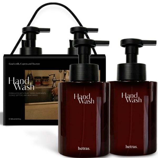 Hetras Goather Perfume Bubble Handwash Hotel 2P, 515ml, 2 Korean Cosmetics