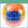 3d Maze Cube Sphere With Plastic Construction For Kids Brain Training Gift And