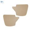 Beige Micro Leather Car Accessories Front Door Armrest Panel Cover Trim For Toyota Prius 30 2009 2010 2011 2012 2013 2014