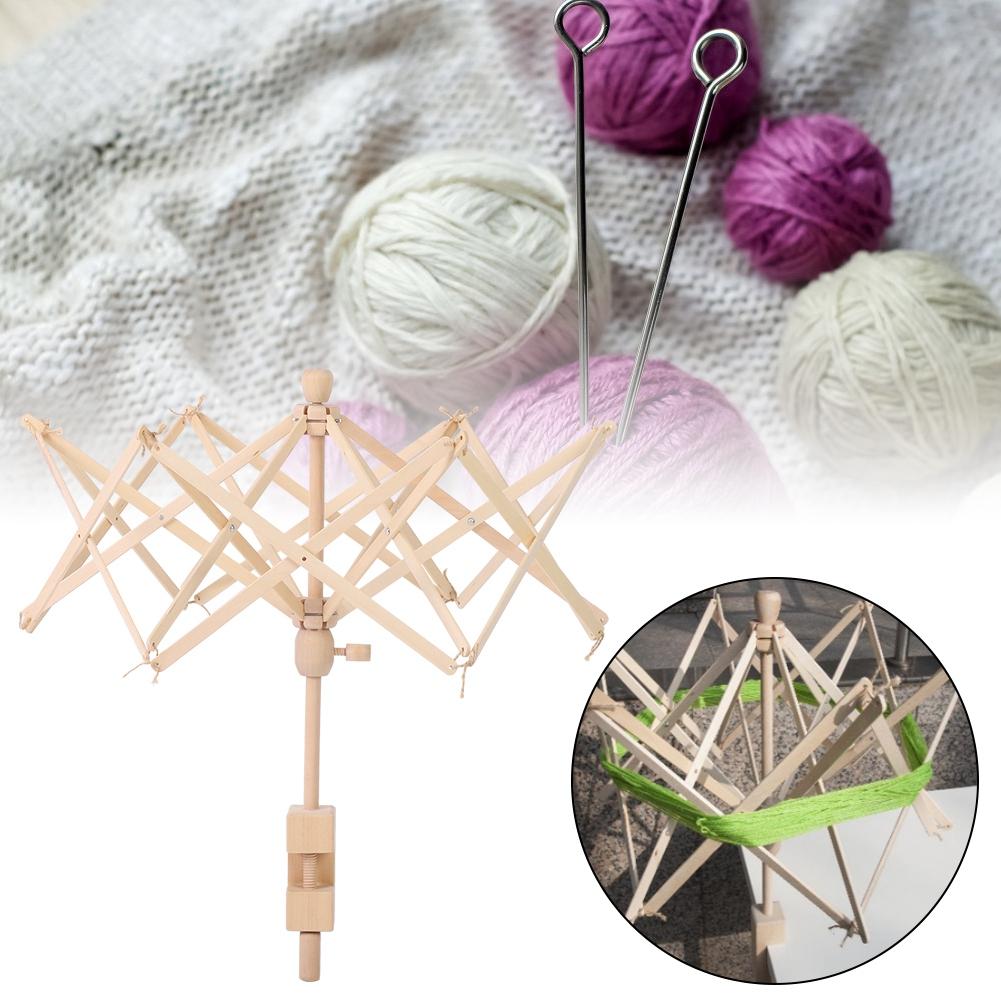 Зонт для вязания Swift Yarn Деревянный держатель для моталки Kint Ball Инструменты Аксессуары для ткачества