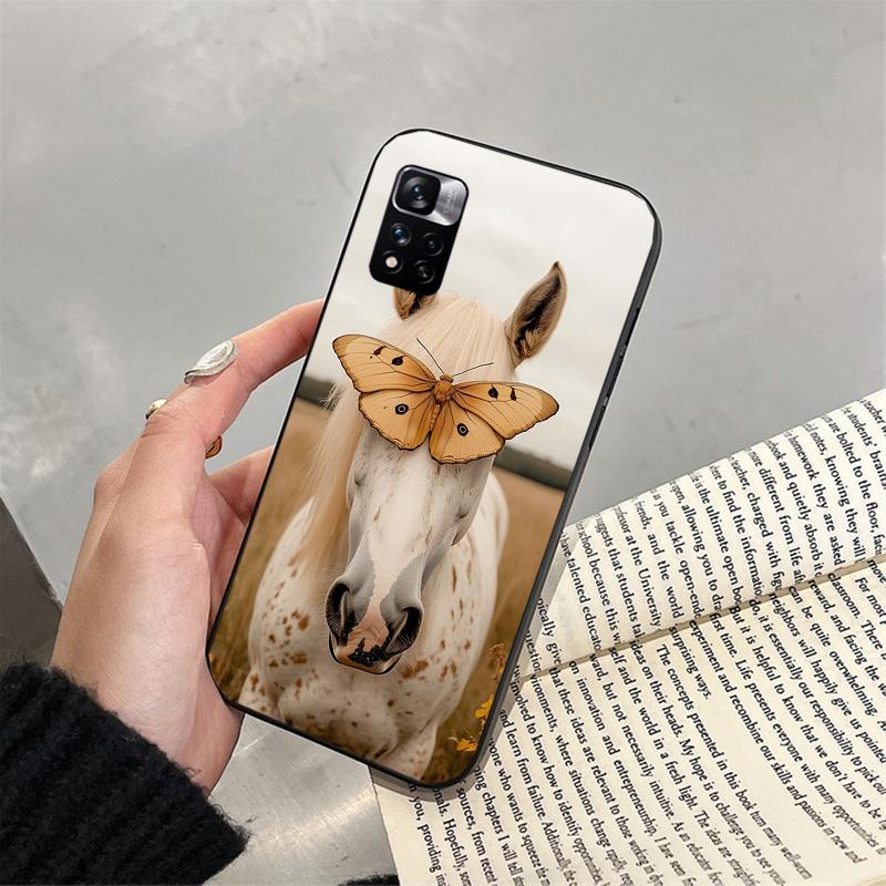 Чехол для телефона для Xiaomi Poco C71 15T 14T Pro Redmi note 15 14 14 13 Pro Redmi A5 15C 13C Лошадь