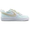 Nike Кроссовки Court Borough Low Sea Salt Coconut Низкие Скейтбордические Обувь GS Белый Синий DV5456-106(Команда79-)