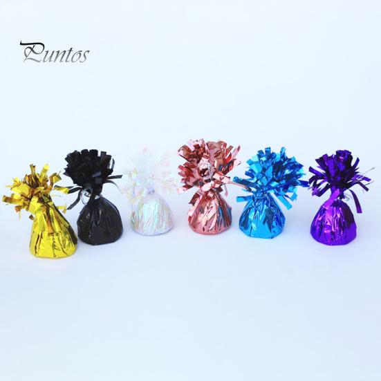 6 шт. грузила для воздушных шаров, анти-плавающие воздушные шары, гравитационные блоки, фольгированные, в бумажной упаковке, долговечные, многоразовые, изысканные, для свадебной вечеринки, выпускного вечера, фиксация воздушных шаров