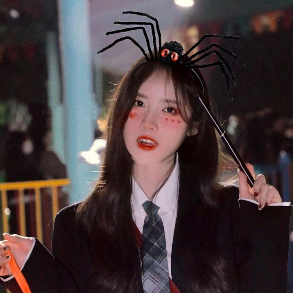 Long Leg Spider Halloween Headband Headwear Halloween Party Decorations Lady