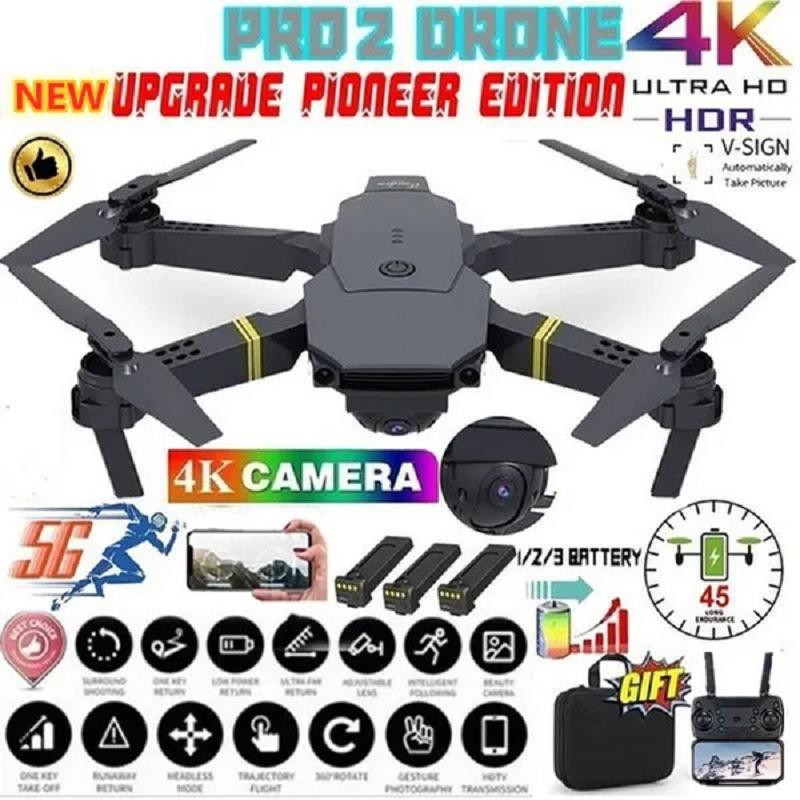 2024 Новый складной E58 RC Дрон Профессиональный 4K с одной/двойной камерой Wi-Fi Широкоугольная камера Воздушный квадрокоптер с длительным сроком службы батареи RC игрушки