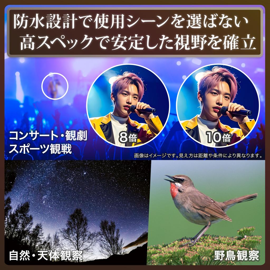 Vixen Binoculars APEX J Apex J Waterproof Live 14526 HR8×42WP