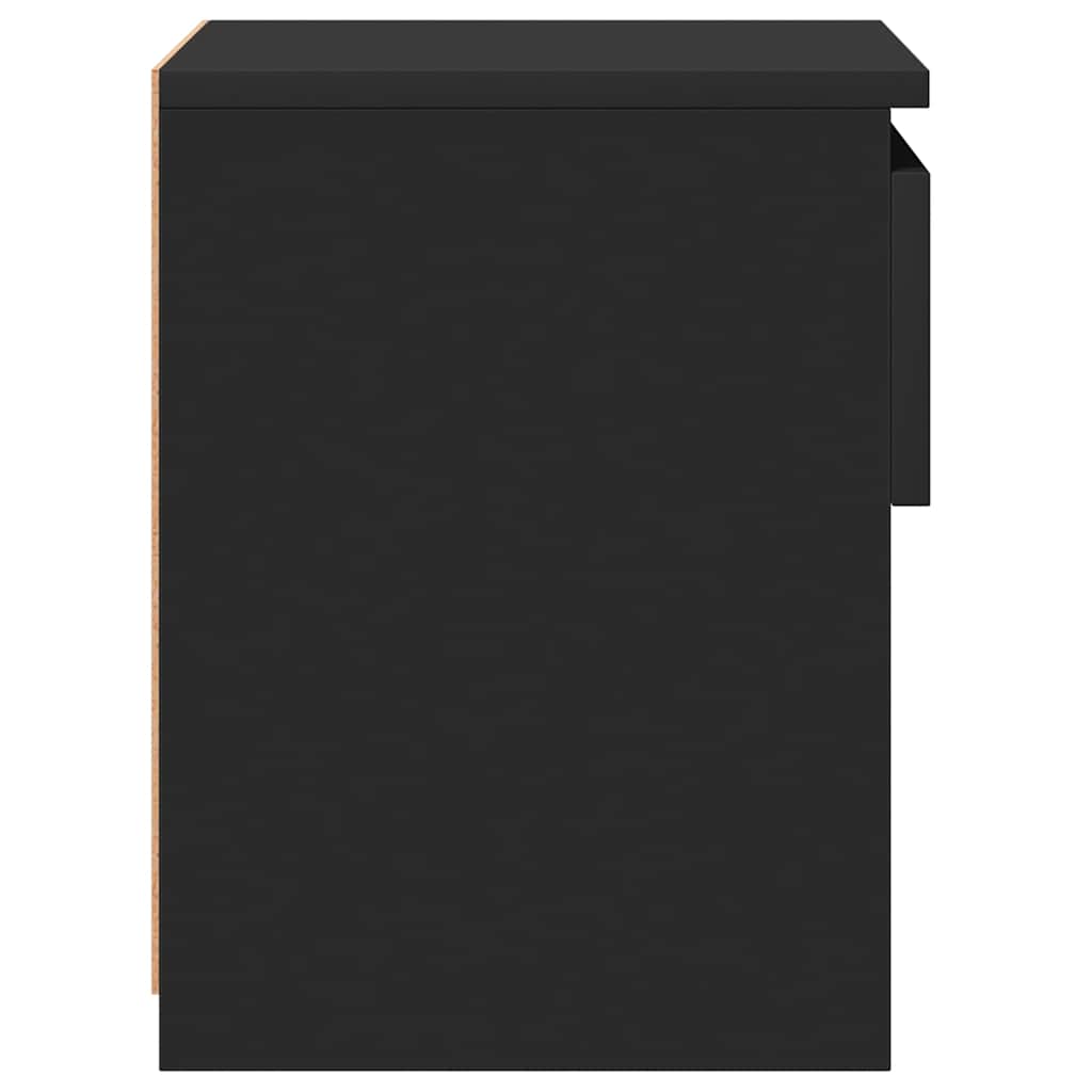 Moderner Minimalistischer Nachttisch Für Das Schlafzimmer, 2 Stück, Niedriger Stauraum Mit Schubladen, 40x30x39 Cm