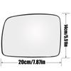 Для Land Rover Discovery 3 2004 - 2009 Freelander 2 2006 - 2009 Range Rover 2005 - 2009 Левое Правое Боковое Зеркало Заднего Вида Стекло С Подогревом