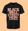 Black Graphic Tee Black Wall Street Oklahoma Juneteenth Money Black History Month T-shirt