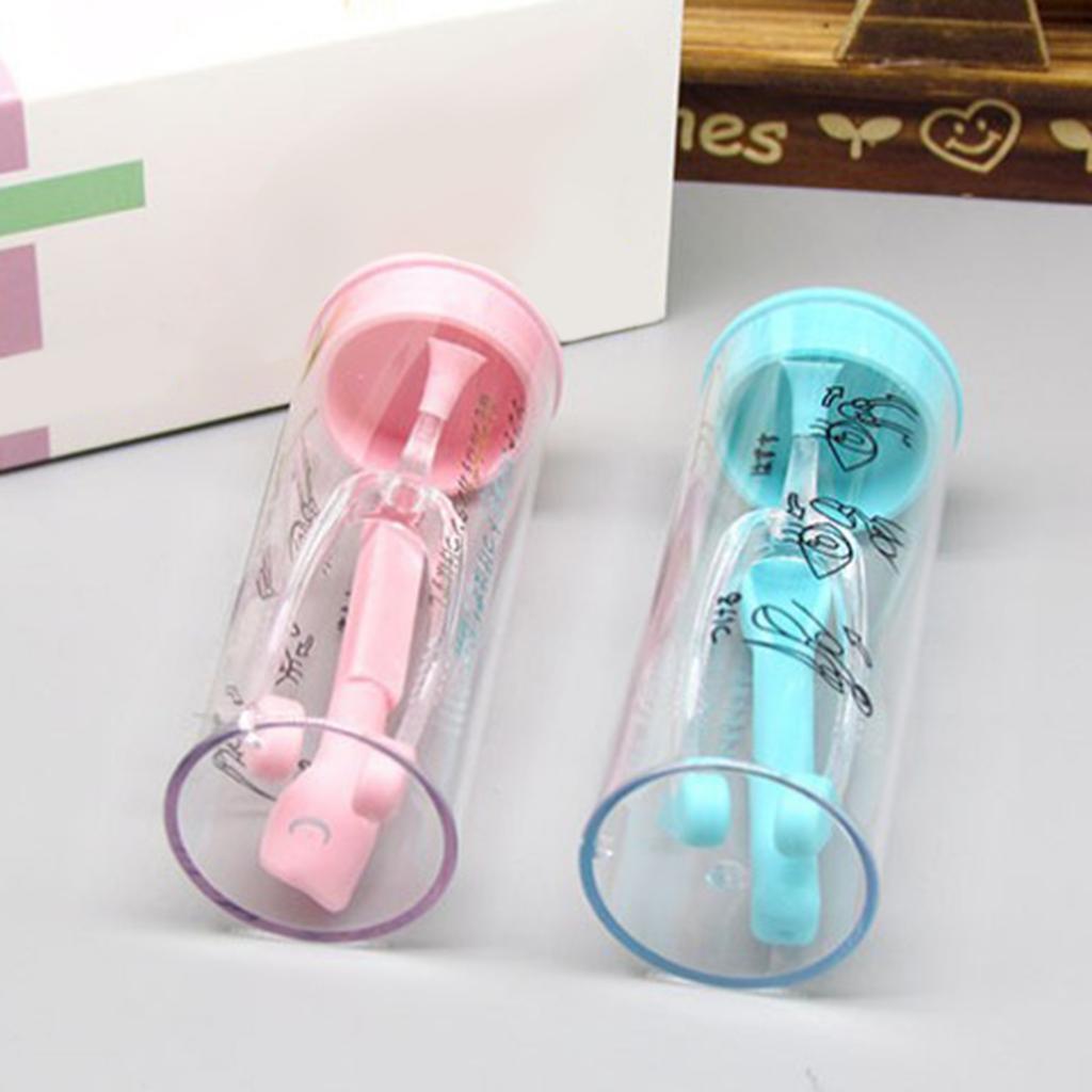 Contact Lens Remover Inserter Suction Cup Device RGP with Carrying Case Blue