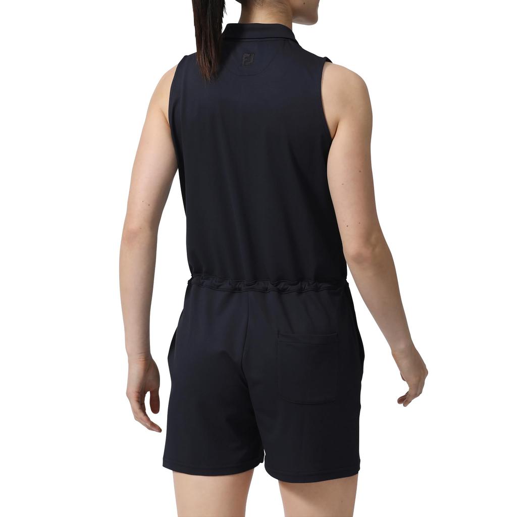 Женский комбинезон без рукавов FootJoy, черный, размер L, FJW-S24-S12, 81963-L