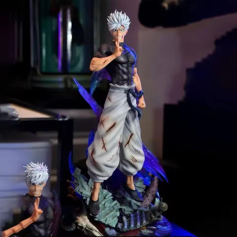 Новая фигурка Годжо Сатору из Jujutsu Kaisen, Фигурки действия, ПВХ кукла, Высококачественная версия, Модель статуи, Коллекция, Декор для комнаты, Настольные игрушки