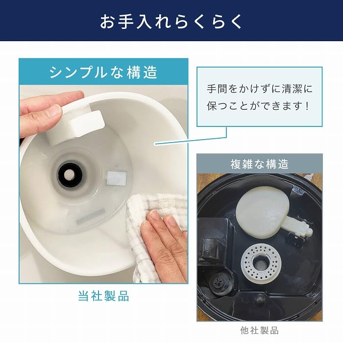 Большой ультразвуковой светодиодный светильник с ароматом для предотвращения сухости, легкого повышения температуры, белый увлажнитель воздуха, настольный, емкость, тип, совместимый, таймер, тихий, горящий, компактный,