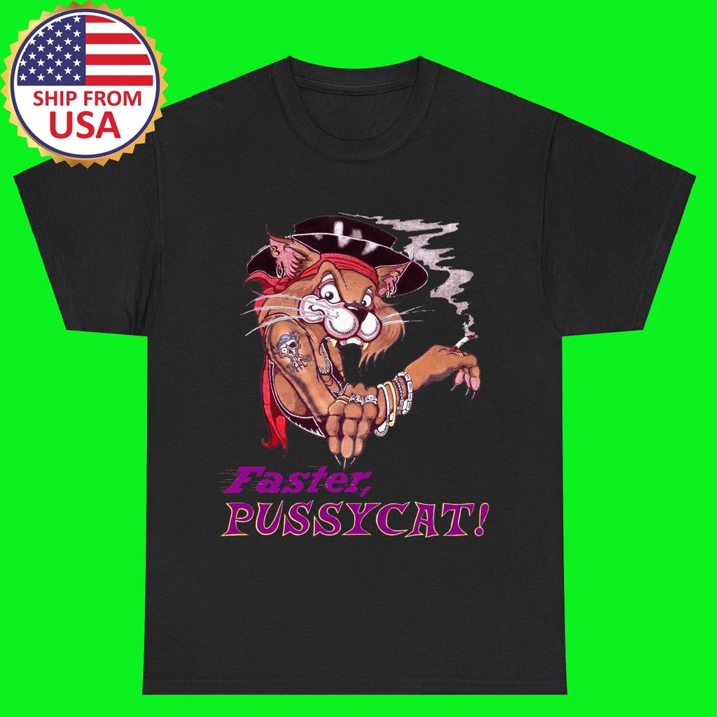 Faster Pussycat Black Size S - 5XL