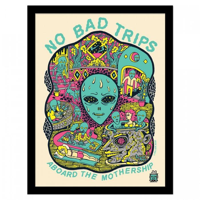 Постер в рамке Killer Acid No Bad Trips