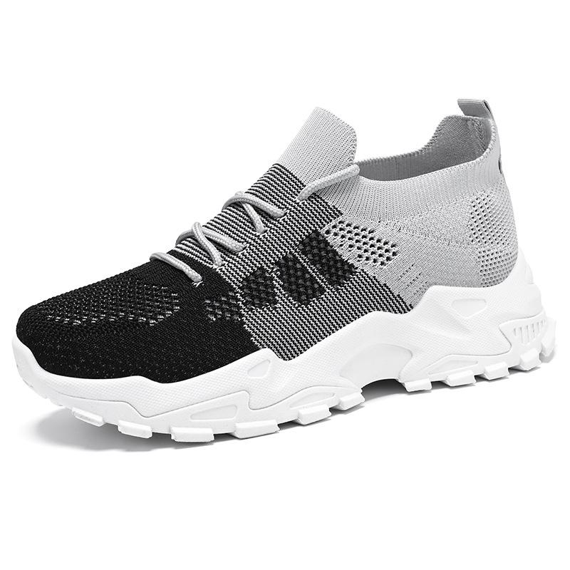 Обувь женская спортивная обувь лето новая универсальная женская одинарная обувь дышащая сетчатая обувь из мушиного переплетения мягкая подошва не устают ноги кроссовки