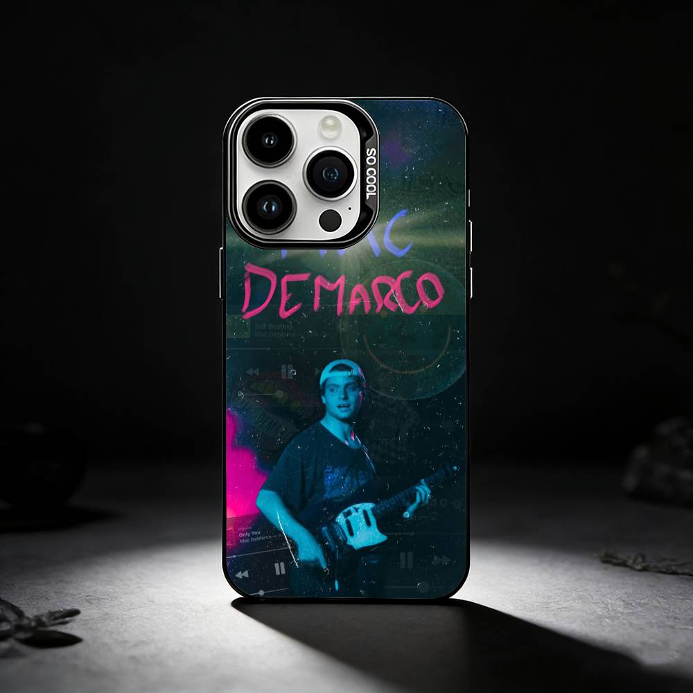 Чехол для телефона Mac D-DeMarco Singer для iPhone 17,16,15,14,13,12,11 Plus,Pro Max,XS,Цветной серебристый чехол для телефона