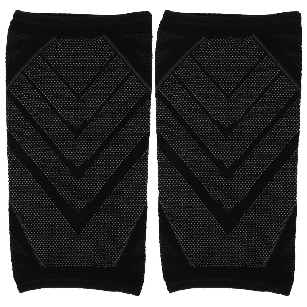 2 шт. Нейлоновый вязаный налокотник, компрессионный пояс, дышащая защита, универсальный, для занятий спортом на открытом воздухе S