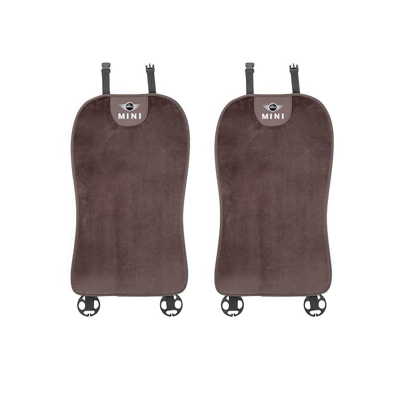 QXSC6 Car Plush Seat Cushion Seat Covers Backrest Mat Warmth For BMW MINI WORKS One Cooper JCW R60 R59 R58 R57 R56 R55 R53 R52 F55 F56