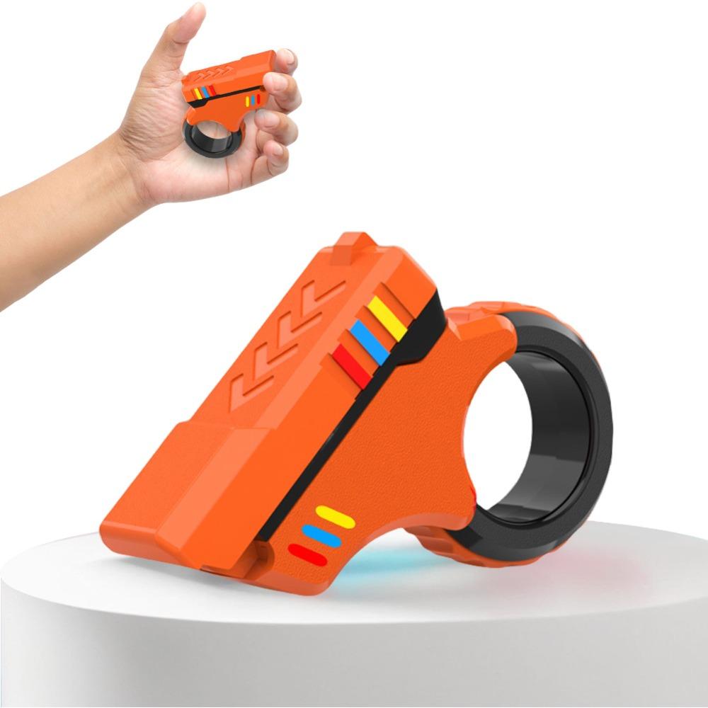 Soothing Rotary Finger Sliders 3D Printed Fidget Ring Toys Portable Spinner Toys  Adult Kids