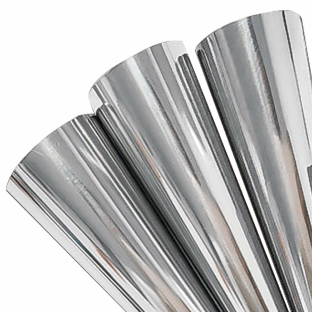 6Pcs Stainless Steel Spiral Croissants Molds Pastry Cream Horn Cake Bread Mold Roll Moulds Pastry