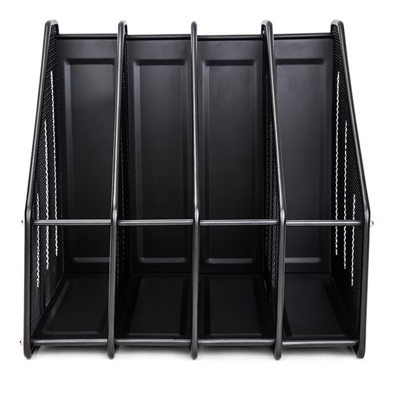 Deli 4-Tier Metal Mesh Desktop File Sorter