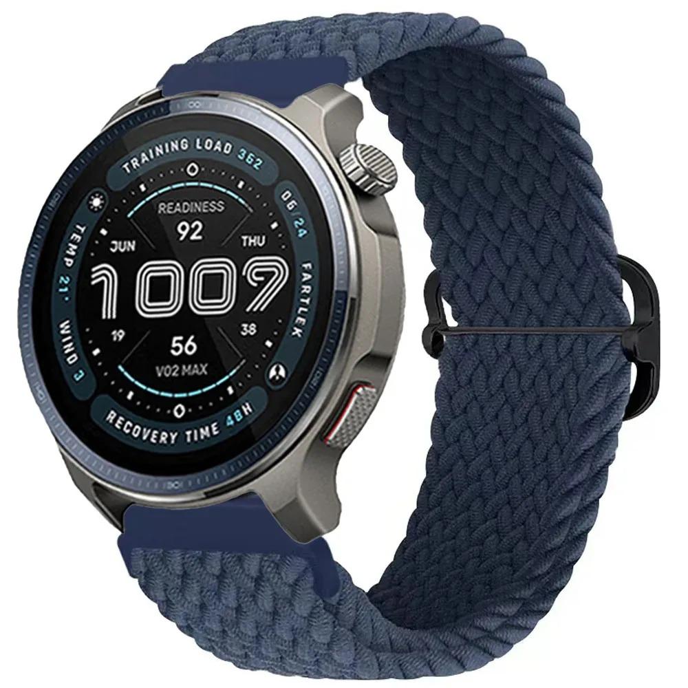 22 мм 20 мм Нейлоновый ремешок для Amazfit Balance 2 1/Bip 6 5 Спортивный браслет Ремешок для часов Correa для Amazfit GTR 47 мм/GTR 4 3/GTS/Active 2