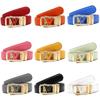 High-End Men's Genuine Leather Automatic Buckle Cowhide Belt - Versatile Fashion Accessory
