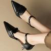 Модные женские туфли с острым носком на мелком среднем каблуке 2024 года, дизайнерские новые прогулочные сандалии, туфли-лодочки, сексуальное модное платье, женские туфли