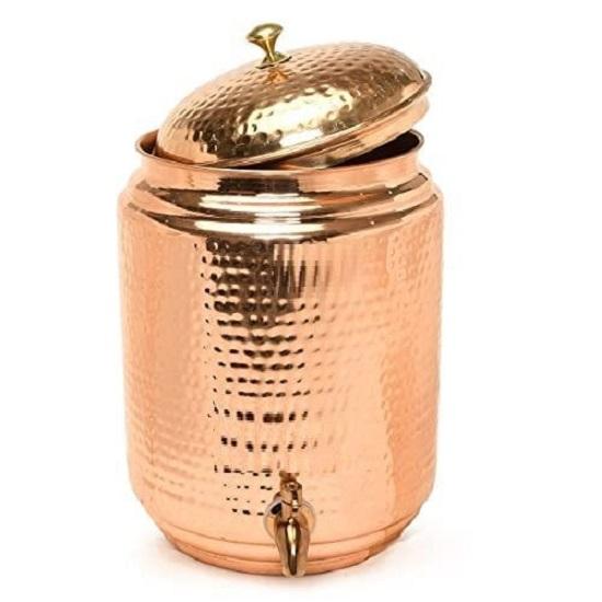 Медный диспенсер для воды Matka Copper Pot (11 литров)