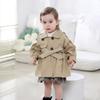 Children's Clothing Girls' Coat Kids Jacket Children's Spring Autumn Korean Style Cute Long Trench Baby Girls Windbreaker