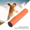1 Pair Bicycle Handlebar Grips Anti skid Shock Proof Silicone Bike Grip With End Plugs Orange