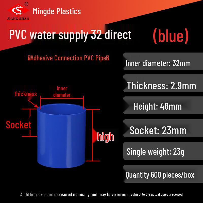 ПВХ Двусторонний Прямой Хомут для Фитингов Водоснабжения