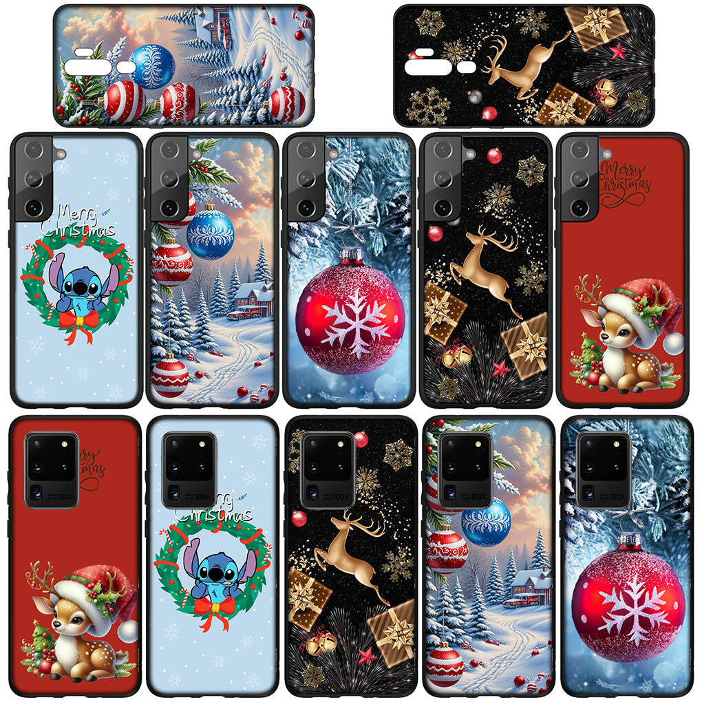 Phone Case for iPhone 17 16 15 Xiaomi Poco F8 F7 X7 X6 M8 C85 C75 C71 Redmi Note 14 13 12 11 Pro Max A3 A4 14C 13C 15C Gift Merry Christmas Deer Cover
