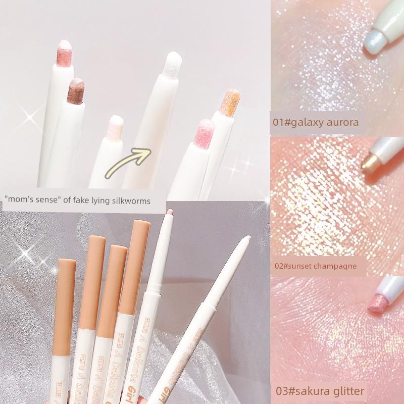 Li Jiaqi Recommend Crouching Silkworm Shading Powder Color Eyeliner Waterproof Oil-Proof Not Smudge Eye Shadow Facial Brightening Dual-Use