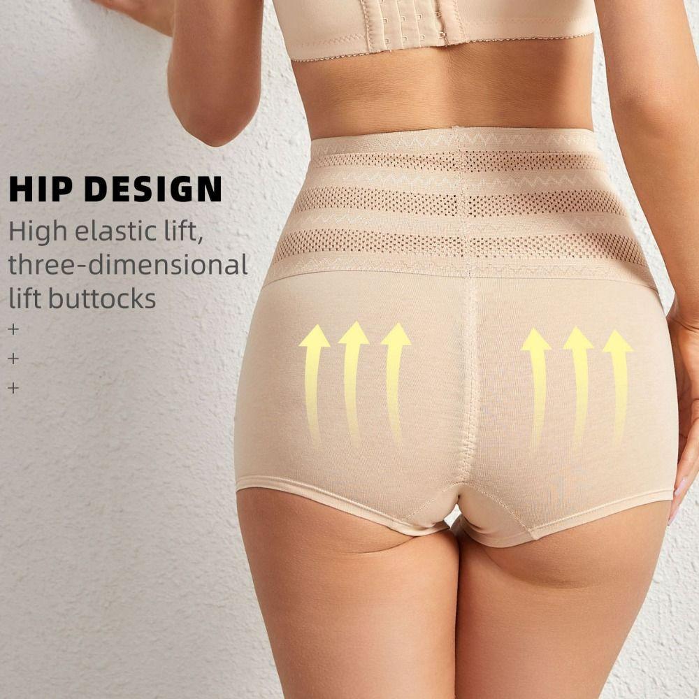 Traceless Postpartum Body Shapers High Waist Seamless Underwear Slimming Underpants Female
