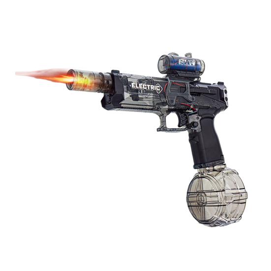 Электрический водный шутер для взрослых и детей, водяная струя, игрушка со светодиодными огнями, ночная водный шутер, летняя водная забава, игрушка для отдыха на открытом воздухе