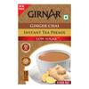 Girnar Instant Ginger Tea Premix Low Sugar 10 Sachets Caffeine Free Single Serve Beverage