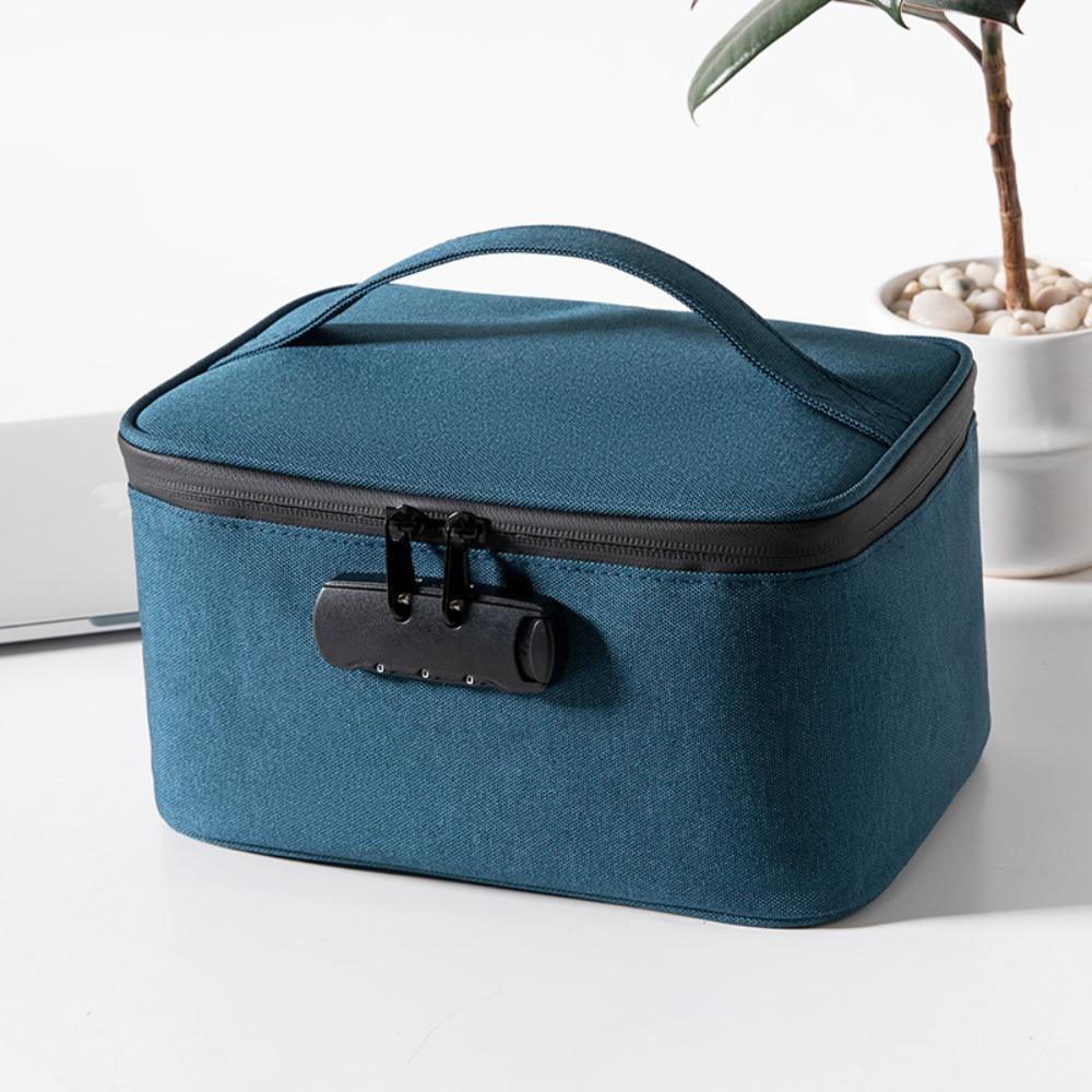 Large Capacity Password Lock Bag Anti-theft Smell Proof Stash Bag Storage Bag
