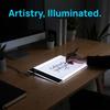 2PCS even soft light source Animation Tracing Light Pad  Calligraphy script copying
