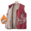 Autumn and Winter Wear Velvet Vest In The Elderly Wear Vest Mother Autumn Thickened Warm Vest