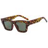 Rice nail square sunglasses new retro versatile sunglasses sunglasses simple men's concave shape