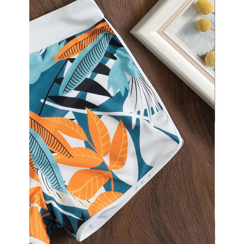 High Waist Bikini Women Print Swimsuit Halter Swimwear Push Up Bikini Set Beachwear Brazilian Bathing Suit Swimming Suits