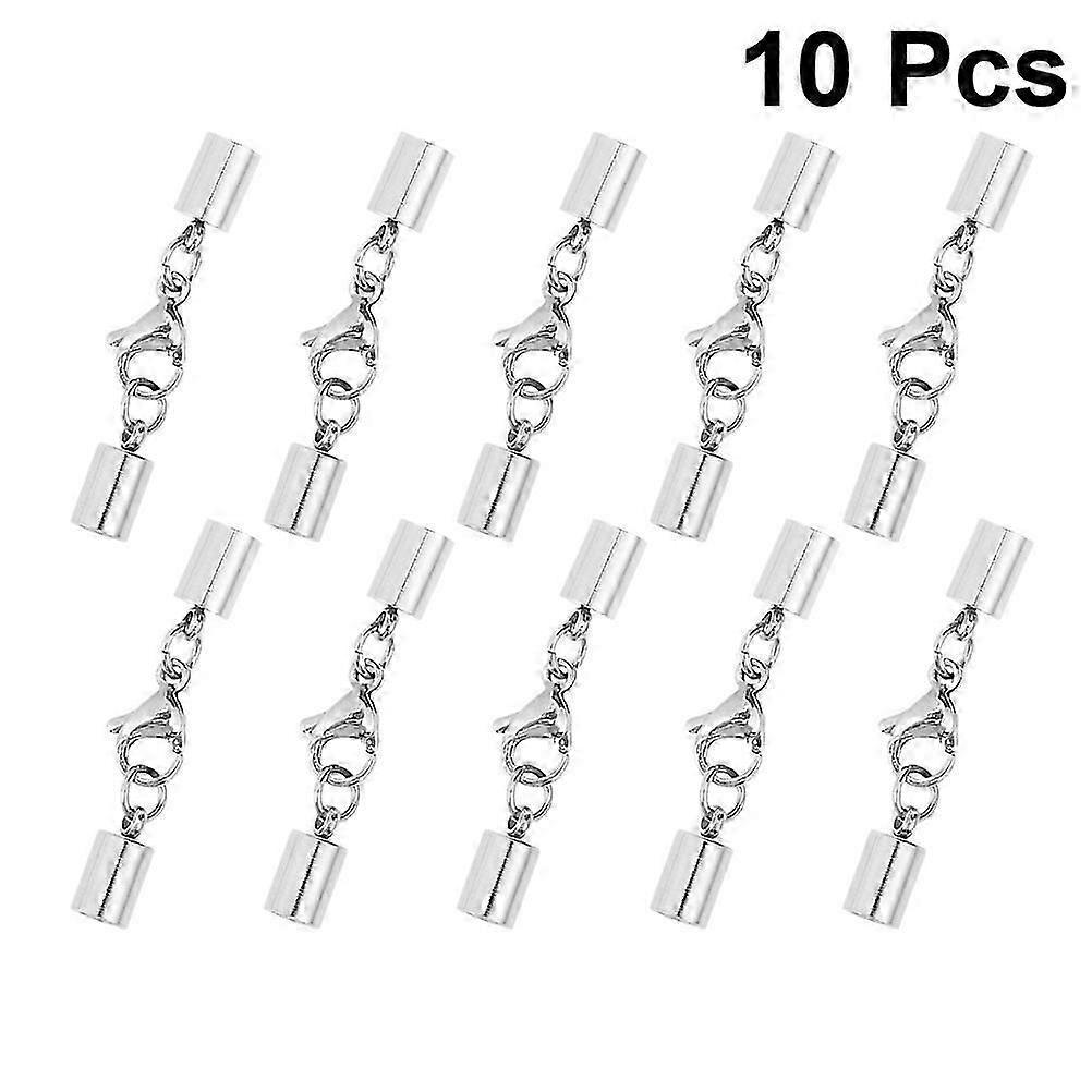 Jewelry String Fastener Stainless Steel Lobster Clasp for Fixation 30Pcs