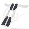 BEPAN Tactical Vest Padding - Shock-absorbing Breathable Cushioning Pad Anti-friction Gap Sweat-absorbing Front And Back Padding (8-pi