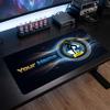 Bristol Rovers Custom Large Mouse Pad, Personalized Name Text Print, Football Logo Non‑Slip Desk Mat Gaming Gift