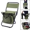 Portable Outdoor Folding Ice Pack Chair with Storage Bag with Backrest Insulation 3-in-1 Leisure Camping Fishing Chair