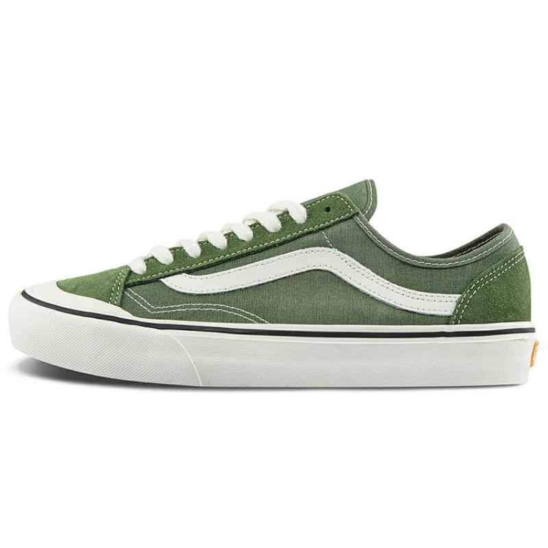 Vans Style 36 Low Top Casual Skate Shoes Unisex Green Vans VN0A4BX9E02